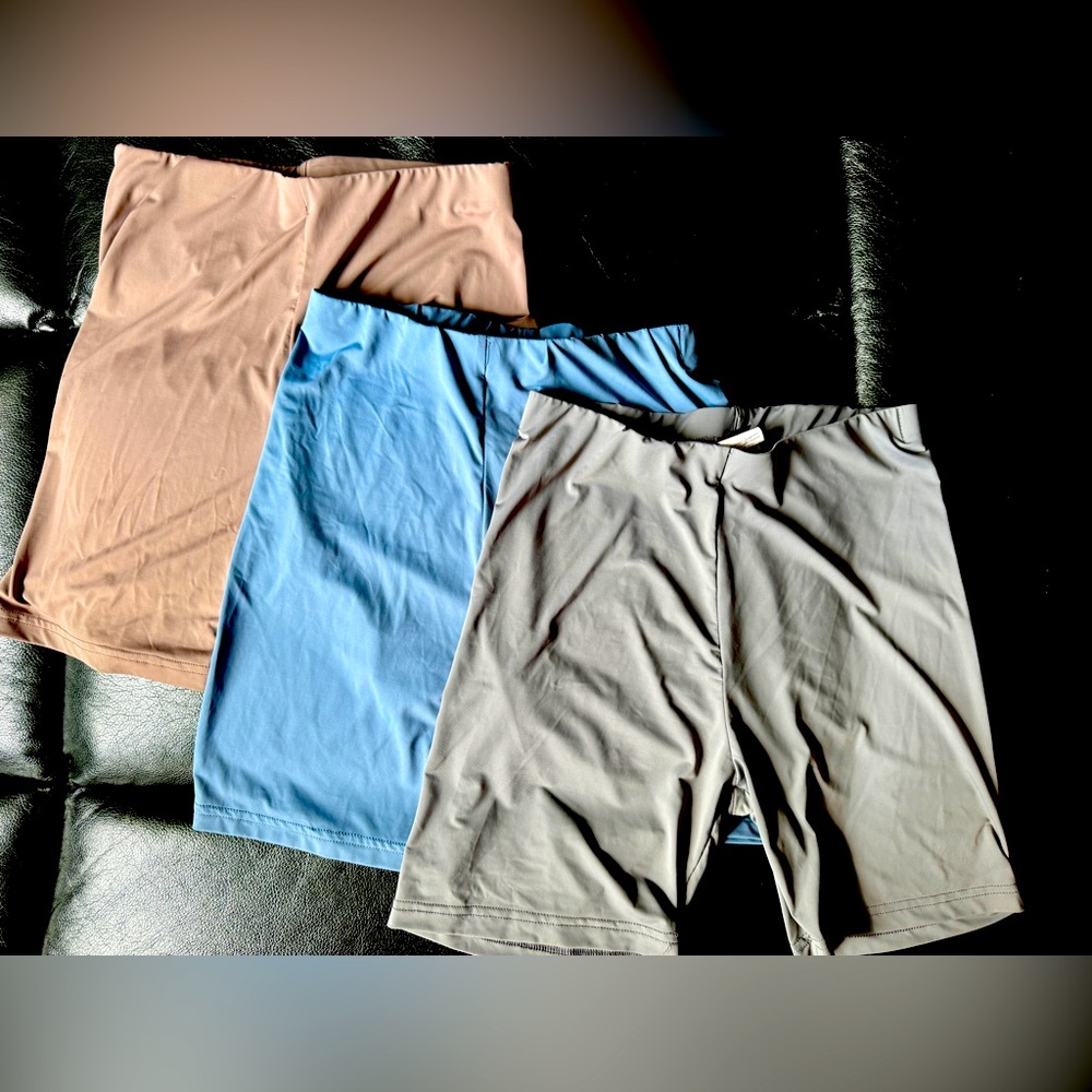 3 Pairs XS SHEIN Bike Shorts | Yoga Shorts